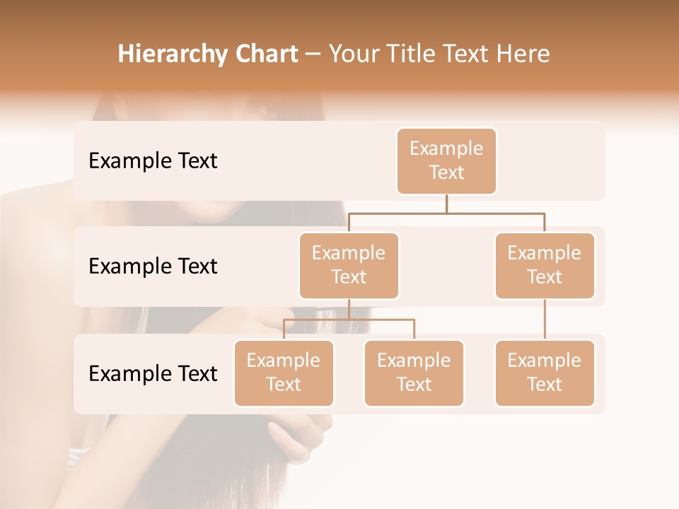 Isolated Young Portrait PowerPoint Template