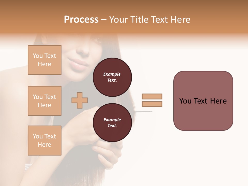Isolated Young Portrait PowerPoint Template