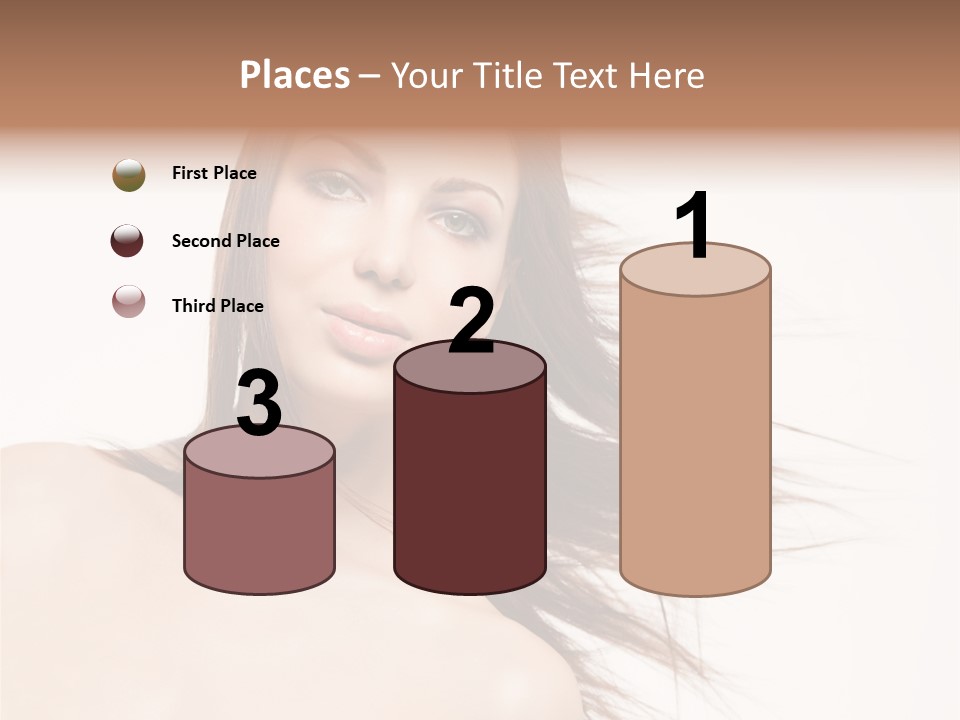 Portrait Wind Health PowerPoint Template