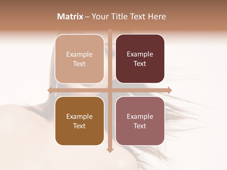 Portrait Wind Health PowerPoint Template