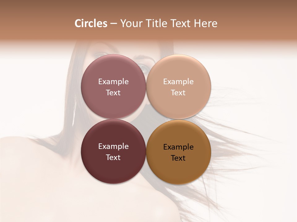 Portrait Wind Health PowerPoint Template