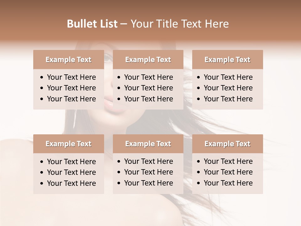 Portrait Wind Health PowerPoint Template