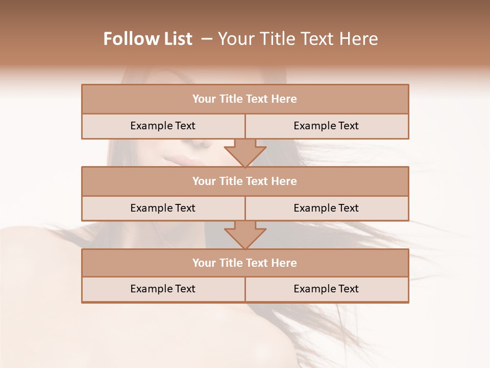 Portrait Wind Health PowerPoint Template