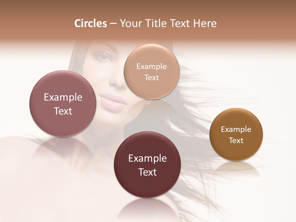 Portrait Wind Health PowerPoint Template