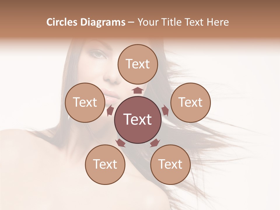 Portrait Wind Health PowerPoint Template