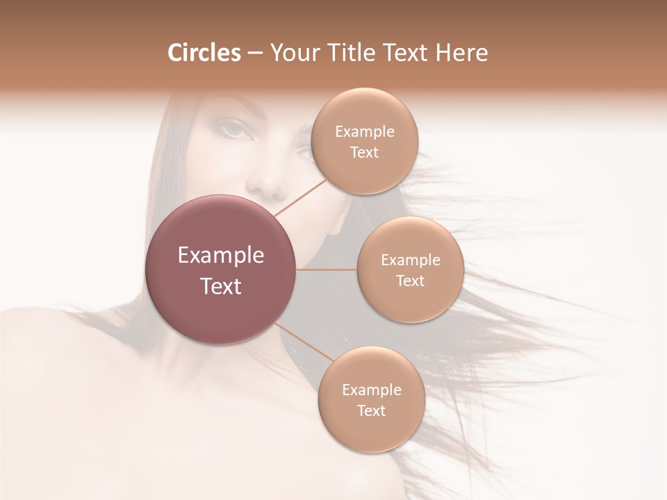 Portrait Wind Health PowerPoint Template