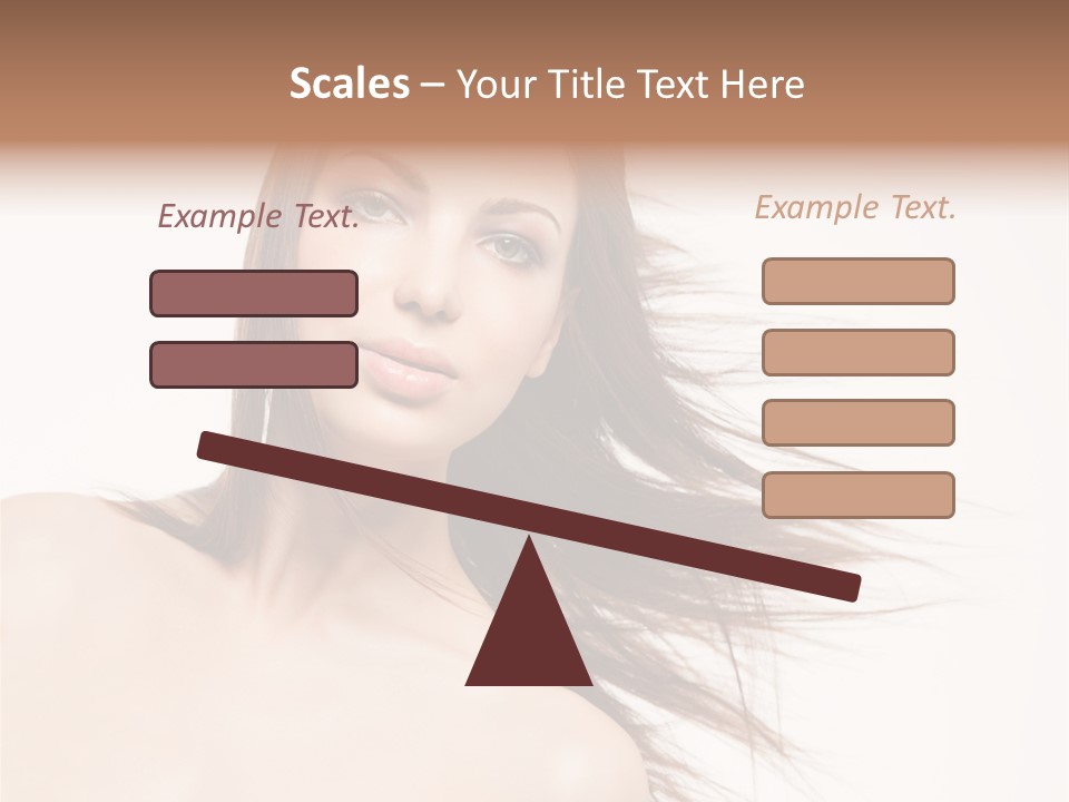 Portrait Wind Health PowerPoint Template