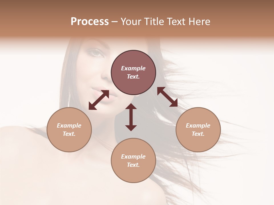 Portrait Wind Health PowerPoint Template