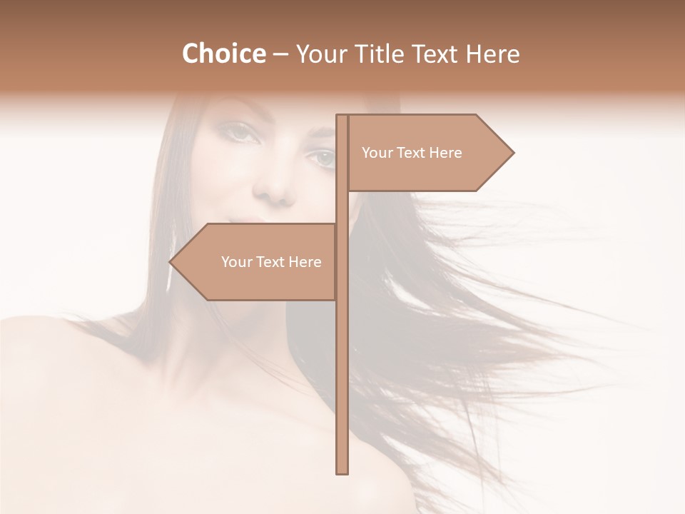 Portrait Wind Health PowerPoint Template