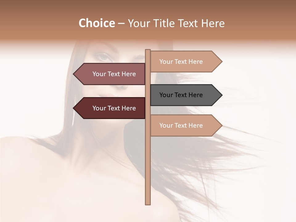 Portrait Wind Health PowerPoint Template