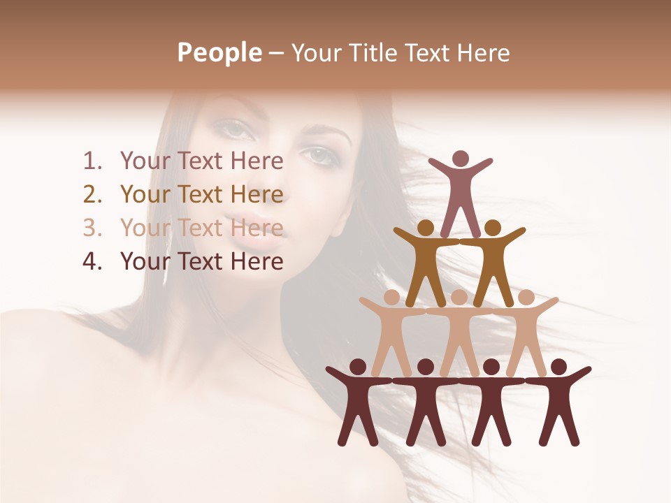 Portrait Wind Health PowerPoint Template