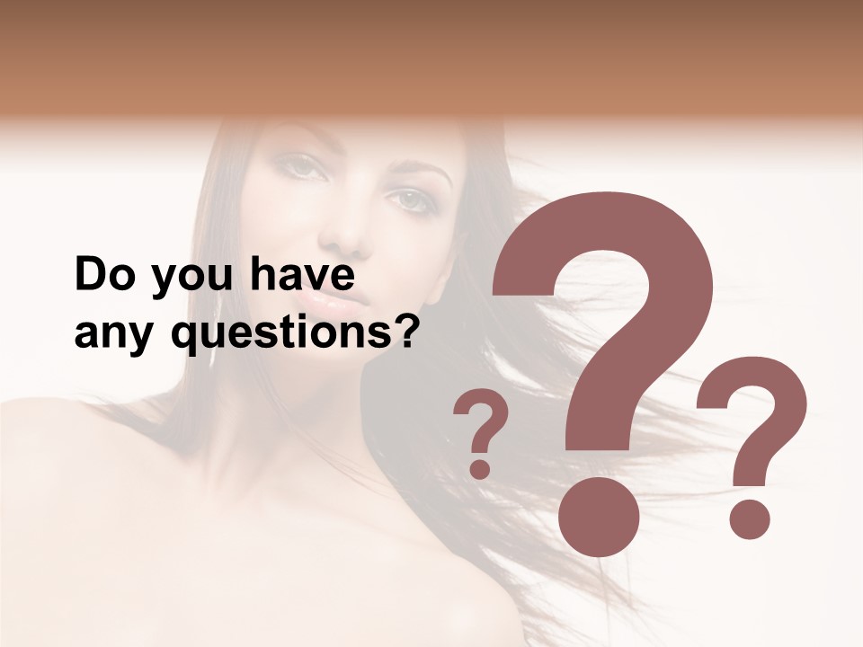 Portrait Wind Health PowerPoint Template