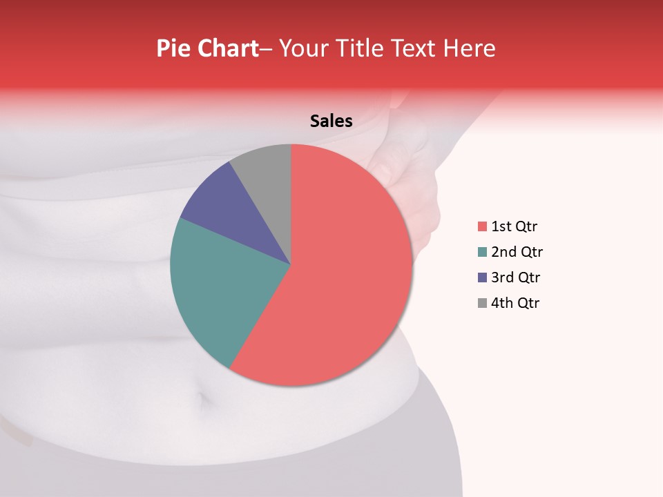 Human Arm Color Image Hand PowerPoint Template