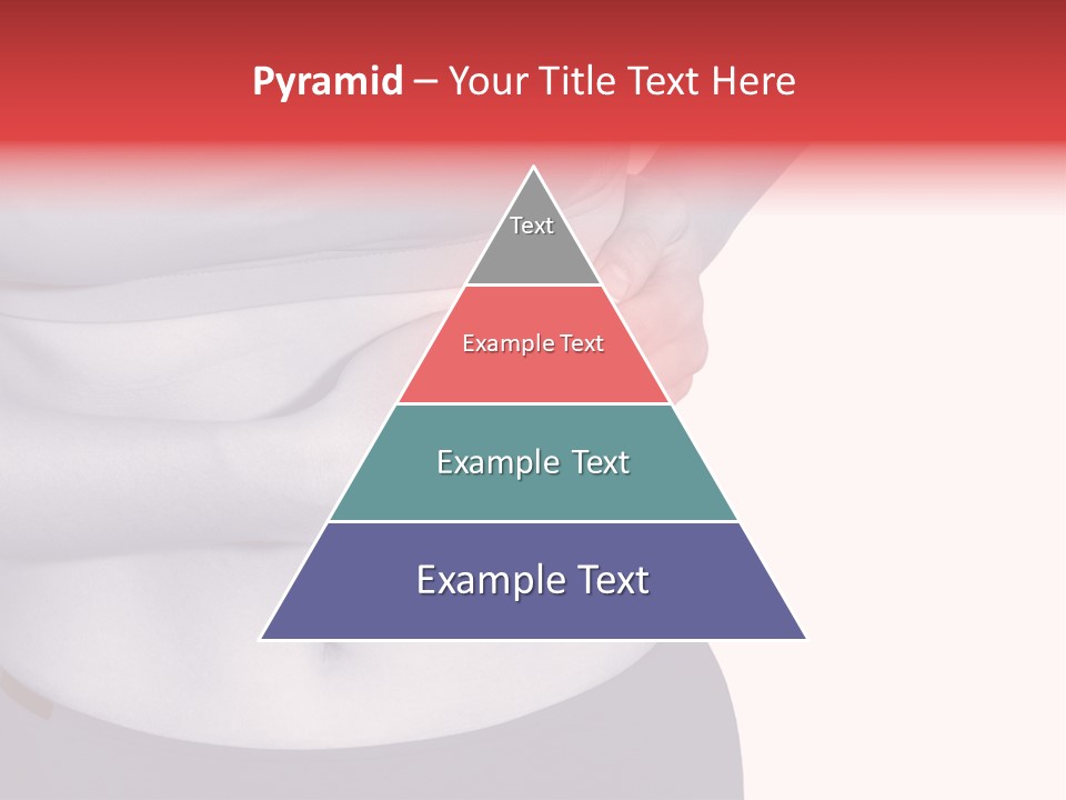 Human Arm Color Image Hand PowerPoint Template