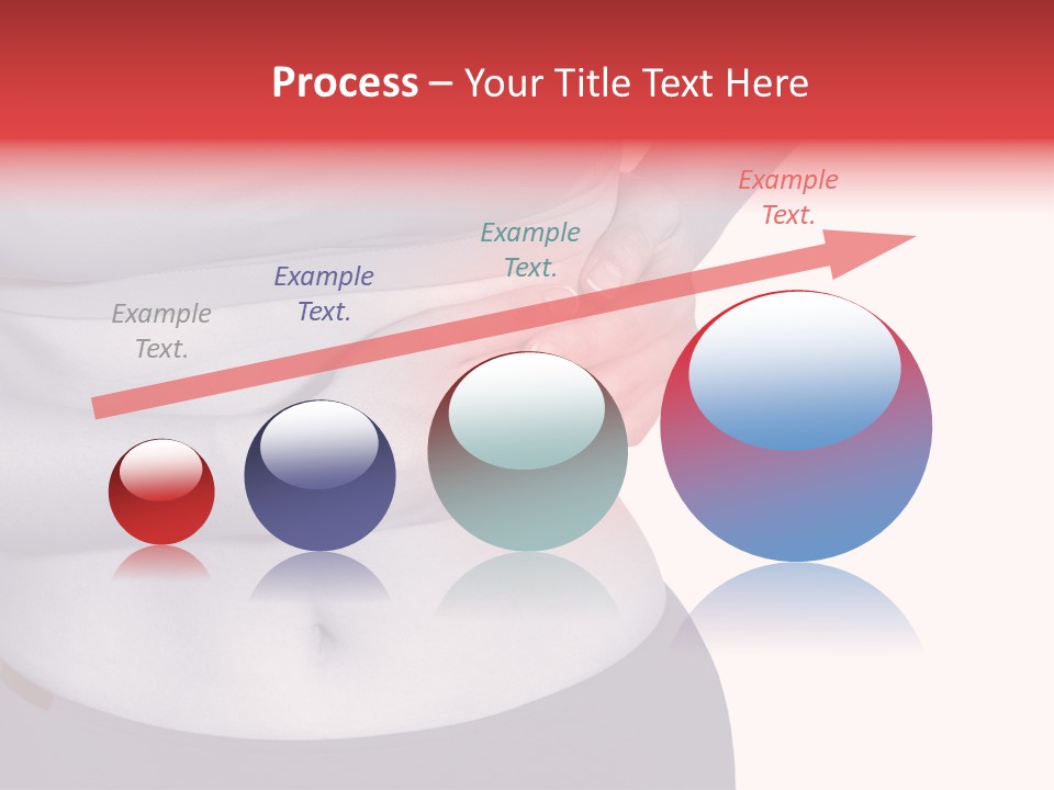 Human Arm Color Image Hand PowerPoint Template