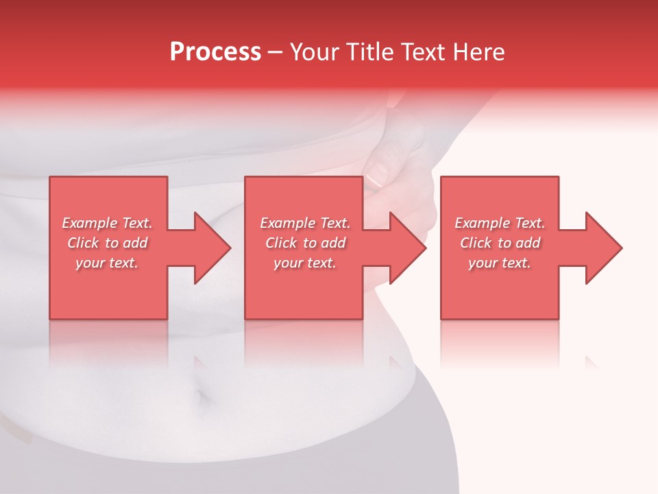 Human Arm Color Image Hand PowerPoint Template