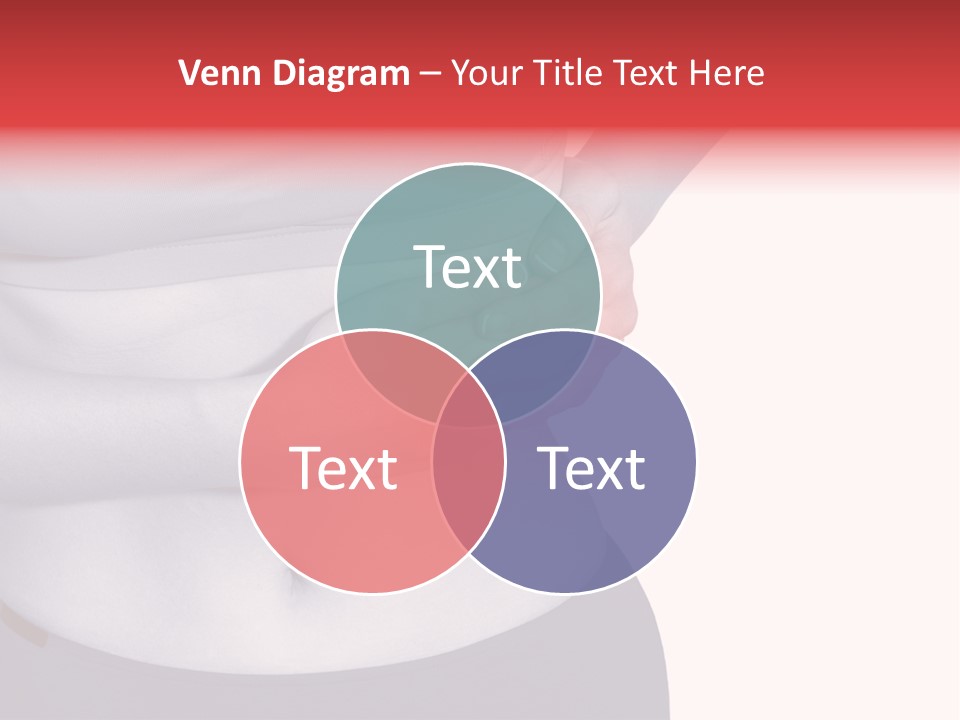 Human Arm Color Image Hand PowerPoint Template