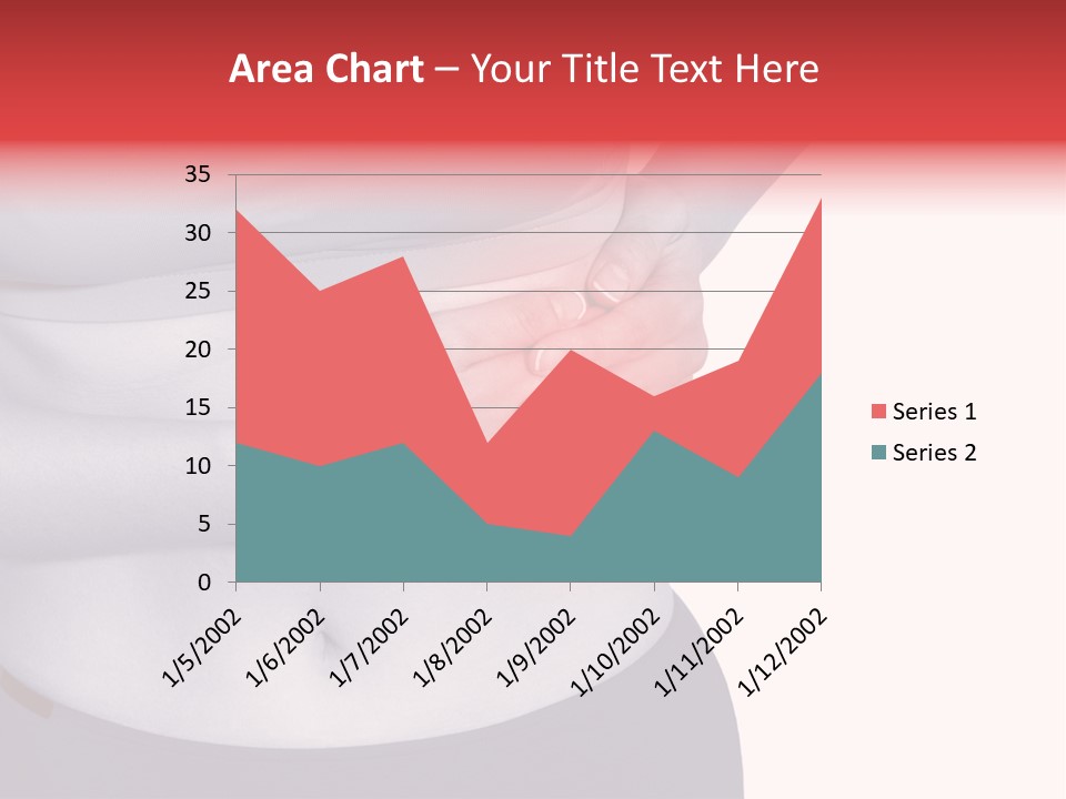 Human Arm Color Image Hand PowerPoint Template