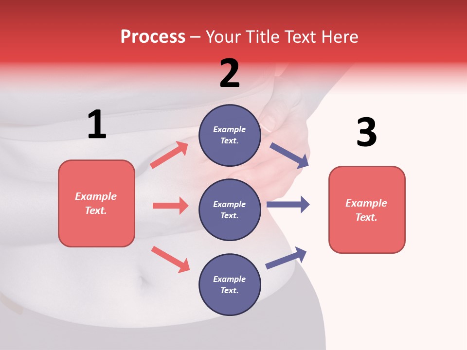 Human Arm Color Image Hand PowerPoint Template
