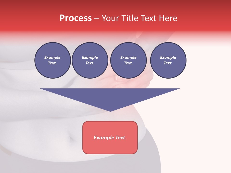 Human Arm Color Image Hand PowerPoint Template