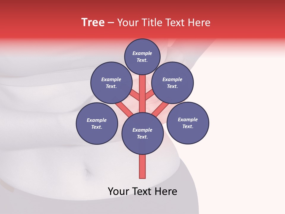 Human Arm Color Image Hand PowerPoint Template
