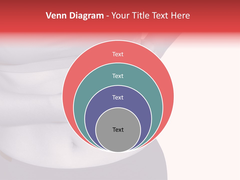 Human Arm Color Image Hand PowerPoint Template