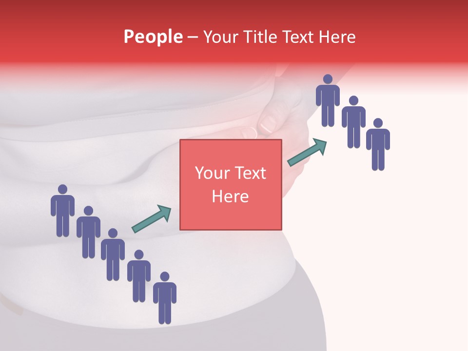 Human Arm Color Image Hand PowerPoint Template