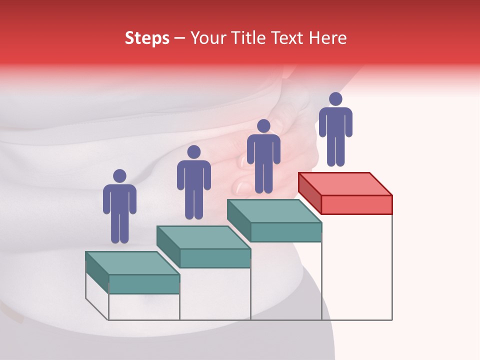 Human Arm Color Image Hand PowerPoint Template