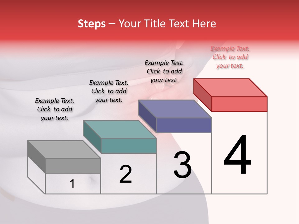 Human Arm Color Image Hand PowerPoint Template