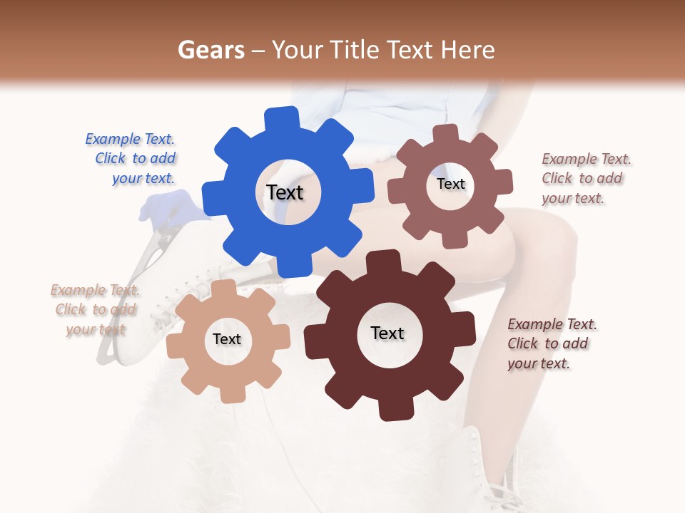 Rink Snow Fun PowerPoint Template