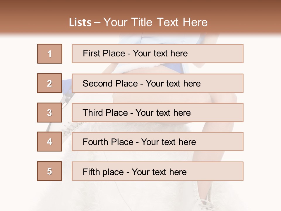 Rink Snow Fun PowerPoint Template