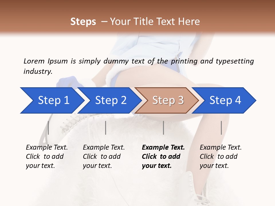 Rink Snow Fun PowerPoint Template