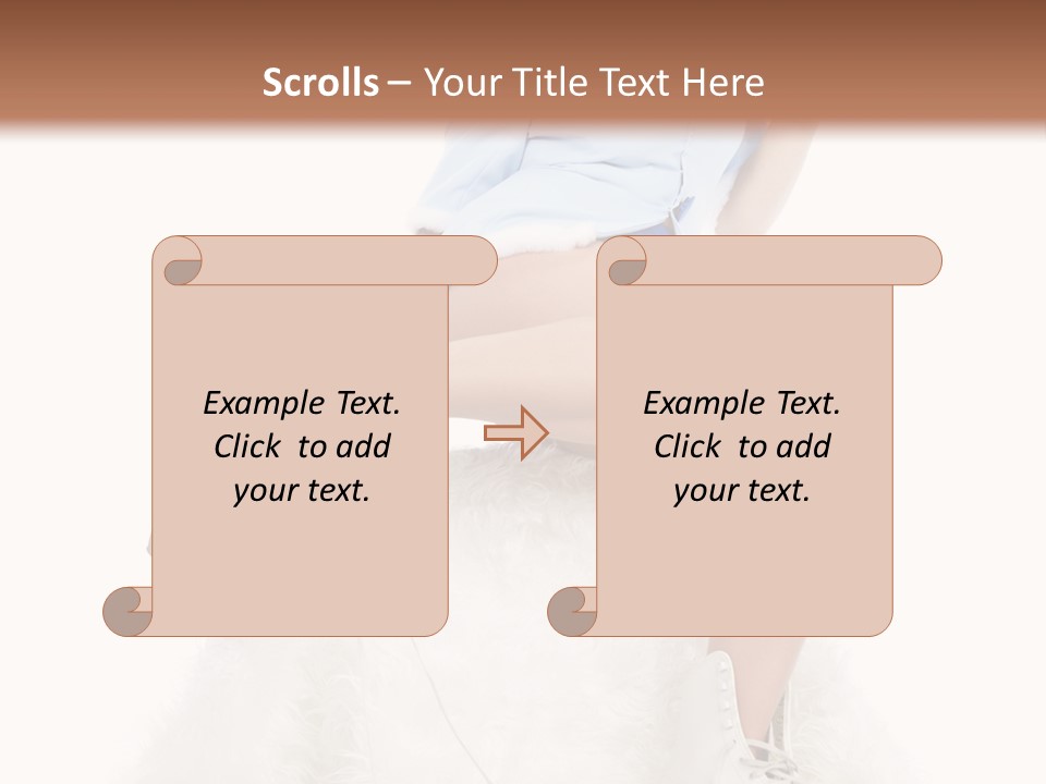 Rink Snow Fun PowerPoint Template