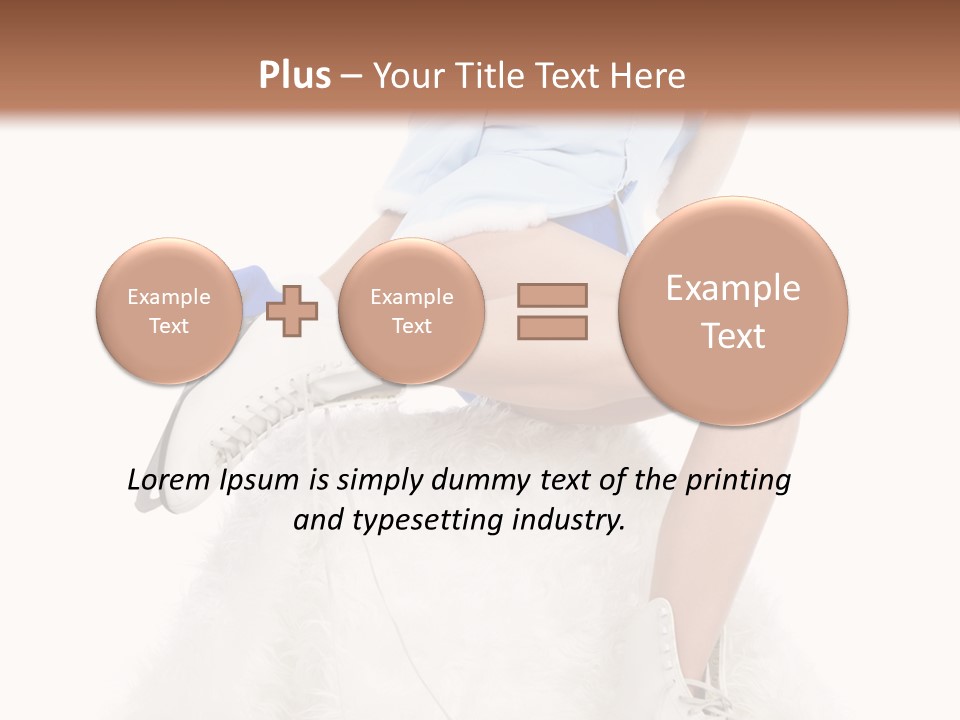 Rink Snow Fun PowerPoint Template