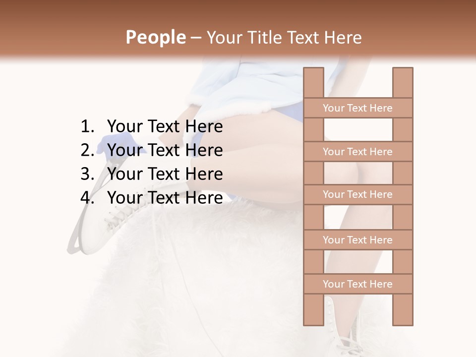 Rink Snow Fun PowerPoint Template