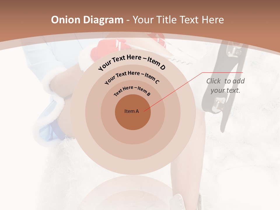 Caucasian White Casual PowerPoint Template