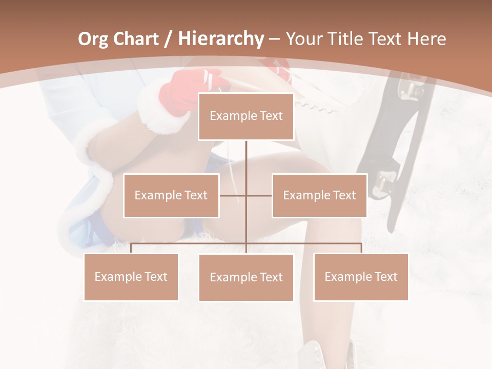 Caucasian White Casual PowerPoint Template