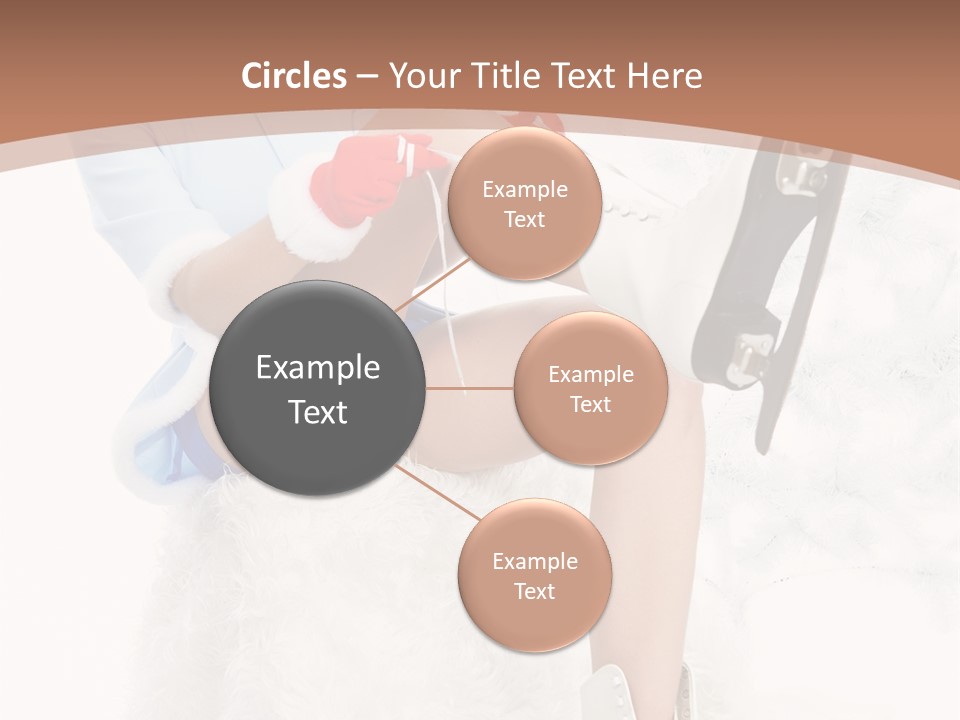 Caucasian White Casual PowerPoint Template