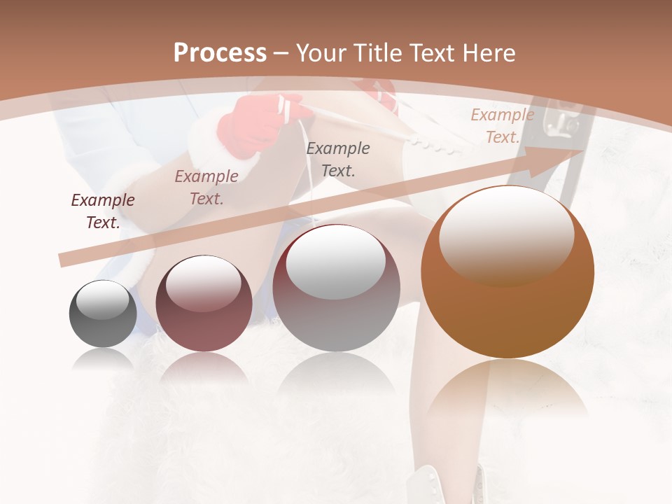 Caucasian White Casual PowerPoint Template