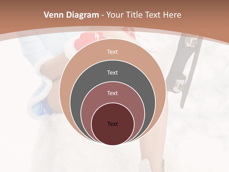 Caucasian White Casual PowerPoint Template