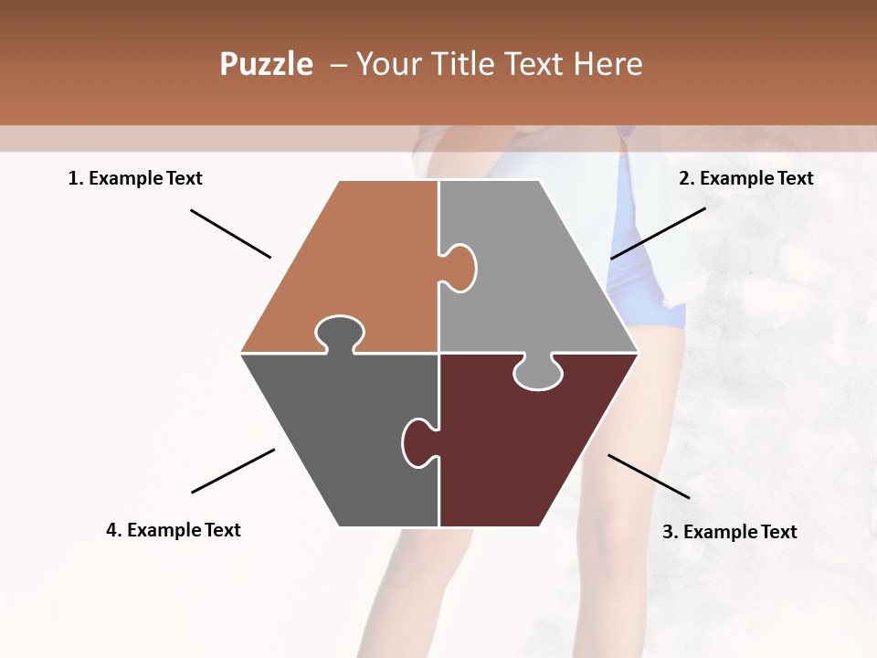 Snow Caucasian Youth PowerPoint Template