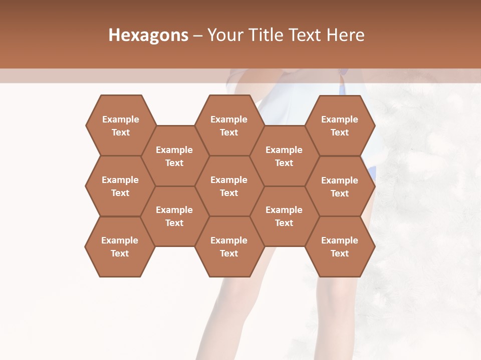 Snow Caucasian Youth PowerPoint Template