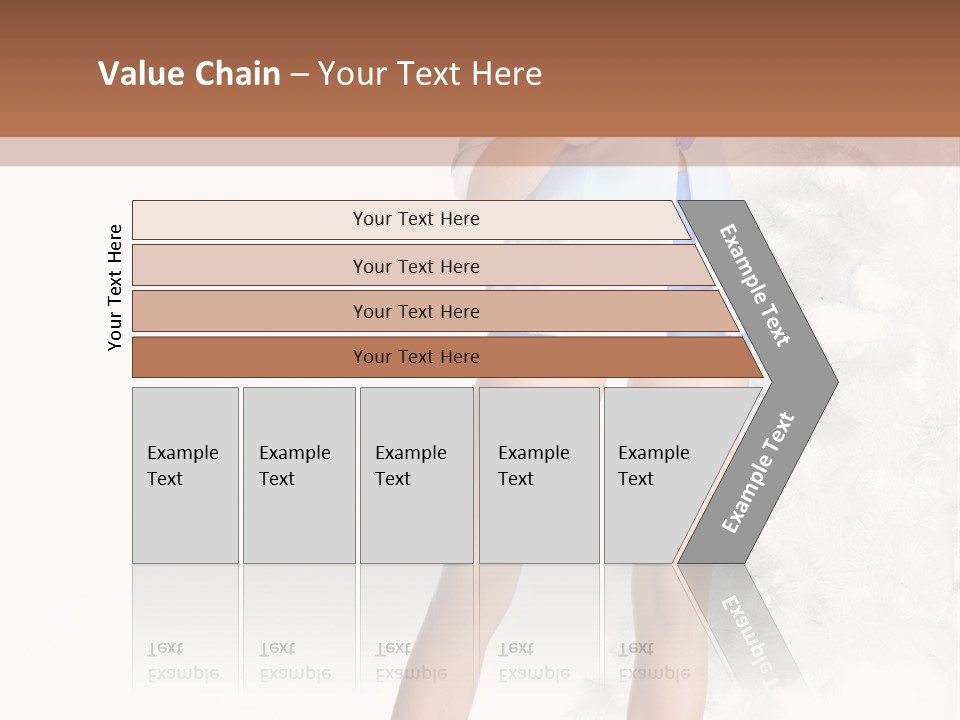 Snow Caucasian Youth PowerPoint Template