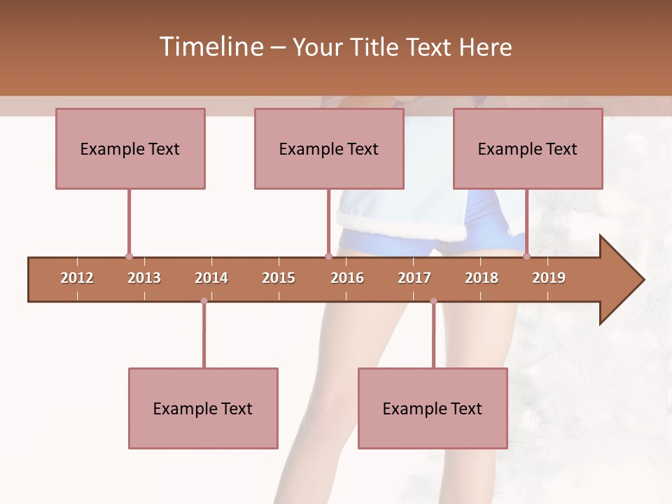 Snow Caucasian Youth PowerPoint Template