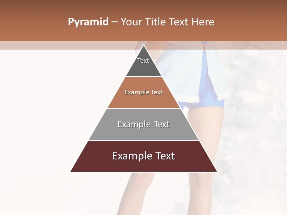 Snow Caucasian Youth PowerPoint Template