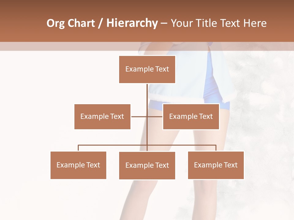 Snow Caucasian Youth PowerPoint Template