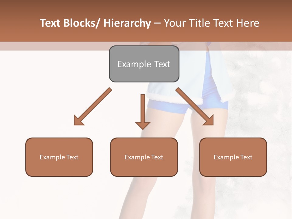 Snow Caucasian Youth PowerPoint Template