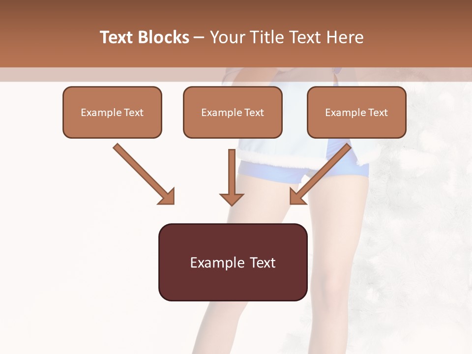 Snow Caucasian Youth PowerPoint Template