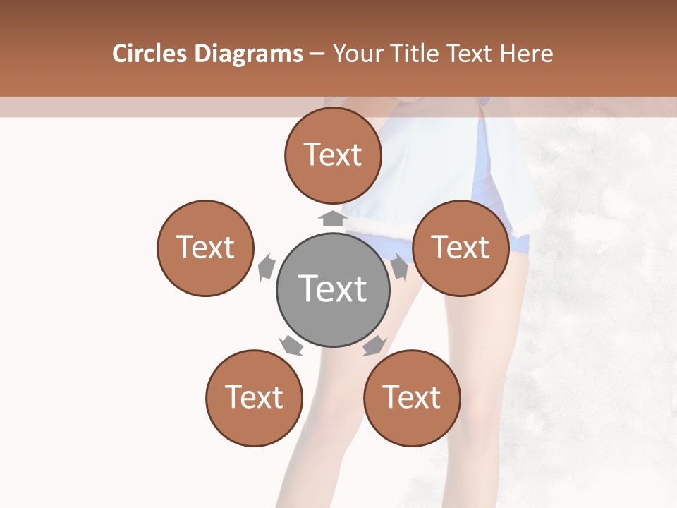 Snow Caucasian Youth PowerPoint Template