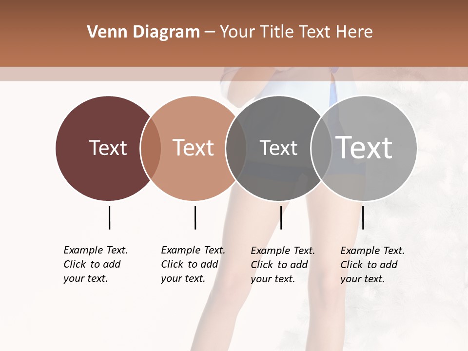 Snow Caucasian Youth PowerPoint Template